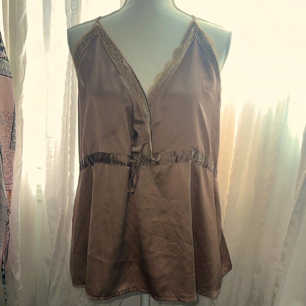 gorgeous silk tank top